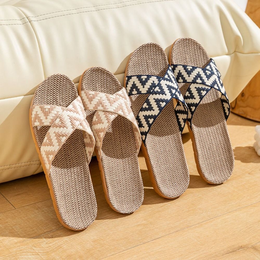 Chaussons croisés en lin style - Men'S Ethnic & Formal Designer Wear Studio S avis et prix